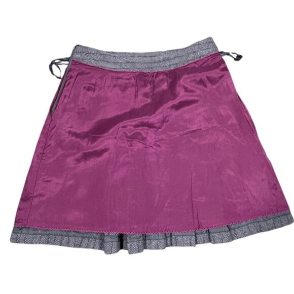 Odille by Anthropologie Tweed Pleated Skirt (Size 4) - Picture 2 of 8